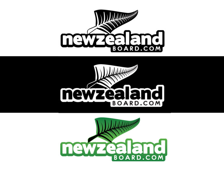logo design black white green