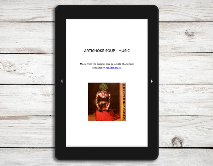 Artichoke Soup - external link and image